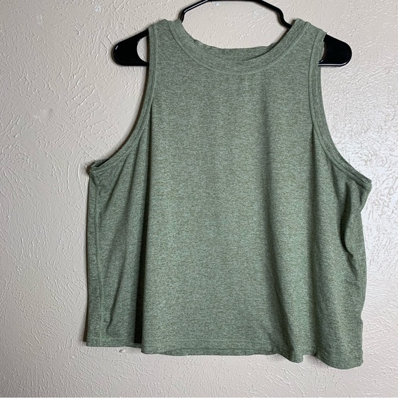 Athleta uptempo tank shadow olive green - Picture 3 of 6